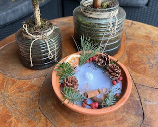 winterkaars zelf maken