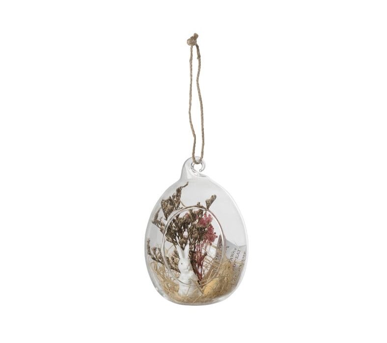 paasdecoratie van glas